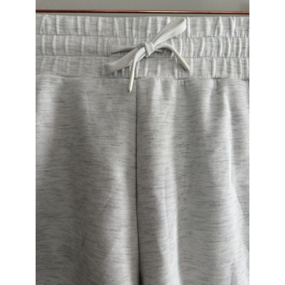 Varley Double Soft Atrium High Rise Shorts 4.5 Light Grey Marl Women's Small - Picture 3 of 13
